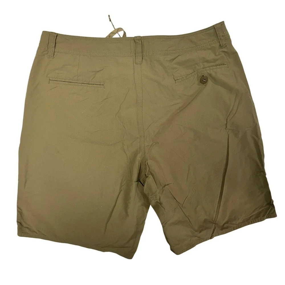 Patagonia Quandary Shorts Mens 36 Tan Khaki Hiking Technical 9in Inseam